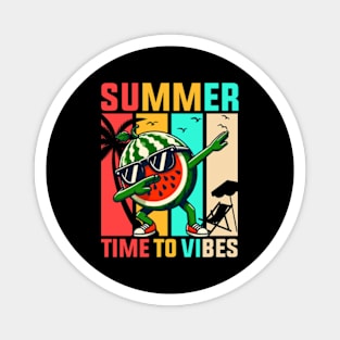 Summer Times Vibes Walermelon Magnet